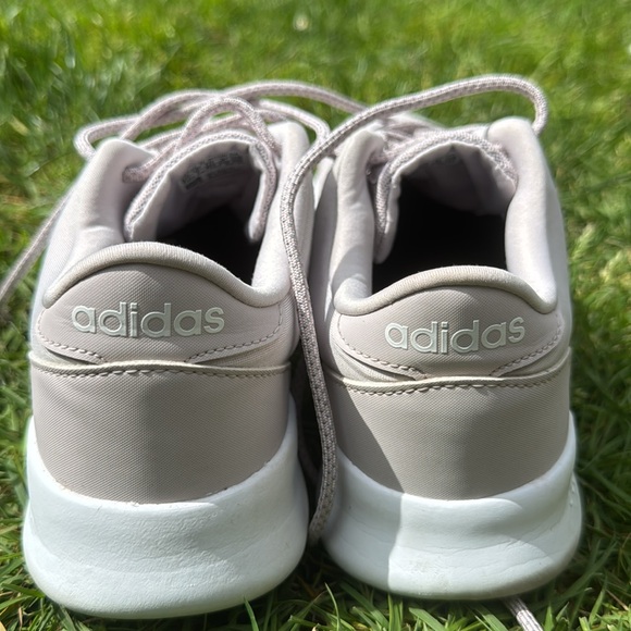 ADIDAS Women\'s Cloudfoam QT Racer Running Shoes~ Light Pink